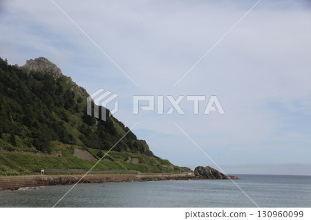 Landscape of Cape Kamui in Kitami, Hokkaido 130960099