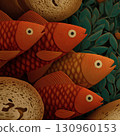 Abundance: Fish, Bread, and Wheat 130960153