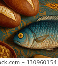 Abundance: Fish, Bread, and Wheat 130960154