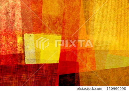 Collage-style colored surface composition 4-1 130960998