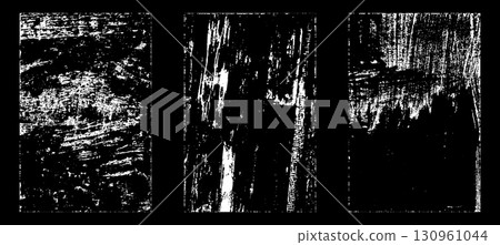Black and white grunge. Distress overlay texture. Abstract surface dust and rough dirty wall background concept. Distress illustration simply place over object to create grunge effect. Vector EPS10. Black and white grunge. Distress overlay texture. Abstract surface dust and rough dirty wall background concept. Distress illustration simply place over object to create grunge effect. Vector EPS10. 130961044