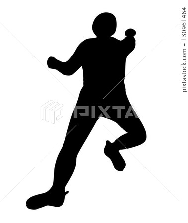 Vector isolated illustration of a man on a climbing wall. Silhouette of a person on a climbing wall. Training for climbers. Bouldering. Vector isolated illustration of a man on a climbing wall. Silhouette of a person on a climbing wall. Training for climbers. Bouldering. 130961464