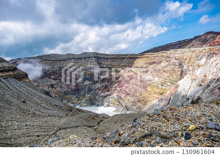 [#Kumamoto] Mount Aso crater 130961604