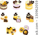An illustration set of sweets perfect for Halloween. 130962059