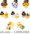 An illustration set of sweets perfect for Halloween. 130962060