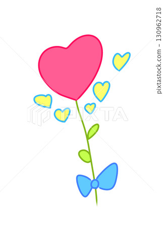 Cute heart ornament Cute heart ornament 130962718