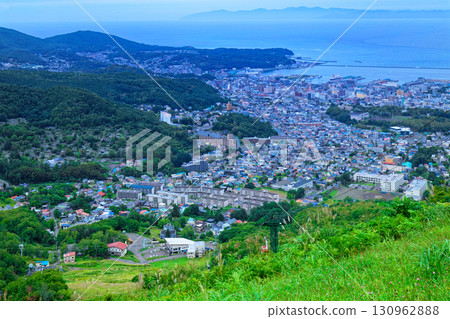 從天狗山眺望小樽市景 從天狗山眺望小樽市景 130962888