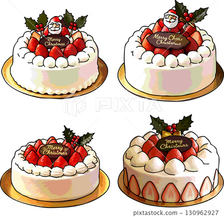 christmas shortcake 130962927