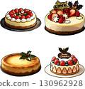 Christmas Cheesecake 130962928