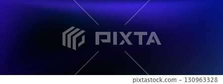 Abstract dark blue and black gradient background with subtle purple light and grainy texture, creating a mysterious and modern digital backdrop for various designs. 130963328