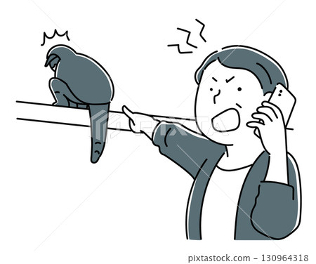 發現小偷並檢舉的女人_單色 130964318