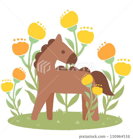 Horse (brown) 130964538