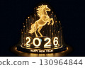 2026_新年賀卡_材質_水平_3D_馬_106 130964844