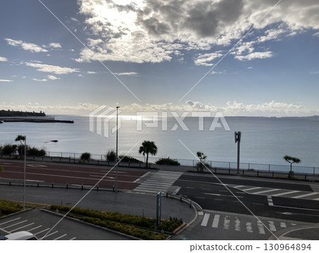 The view from Ginoza Roadside Station 130964894