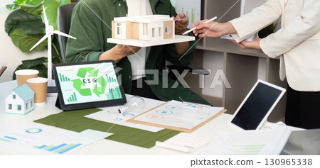 ESG Strategy Discussion with Model Building and Digital Tools 130965338