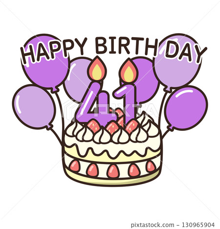 生日蛋糕 130965904