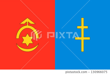 Flag of the Ostrovets county Flag of the Ostrovets county 130966075