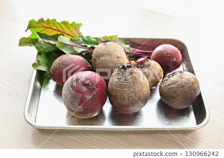 收穫的甜菜 130966242