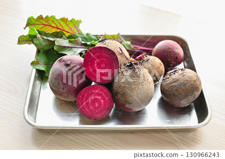 Harvested beets 130966243