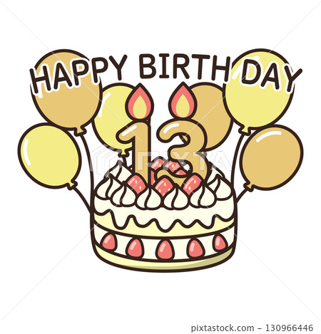 生日蛋糕 130966446