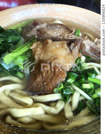 Eat "Okinawa Soba" in Naha City, Okinawa Prefecture 130966824