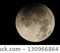 The moon floating in the night sky (full moon 2) Total lunar eclipse First lunar eclipse 130966864