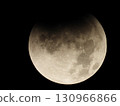 Moon floating in the night sky (full moon 4) total lunar eclipse 130966866