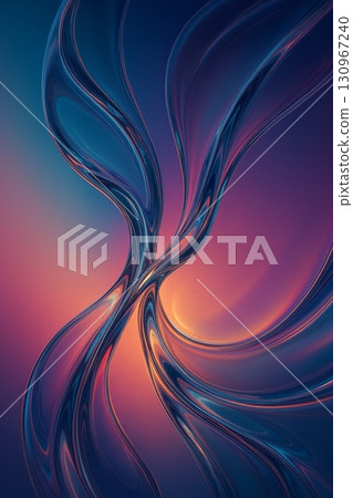 Ripples of light, flowing colors Ripples of light, flowing colors 130967240