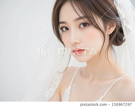 穿著婚紗的女人 130967297