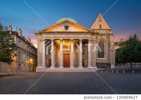 Saint Pierre Cathedral in Geneva, Switzerland 130969627
