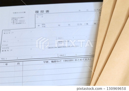 履歷教育和工作經驗部分 130969658