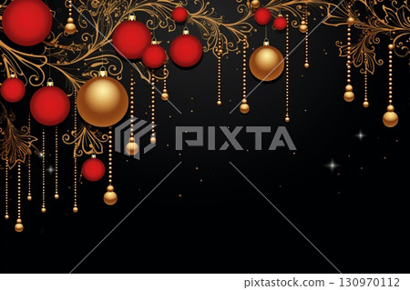 Elegant and intricate holiday elements 130970112