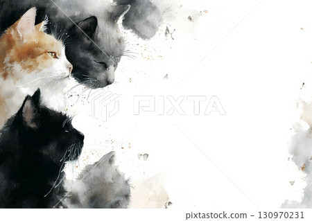 Cat background material 130970231
