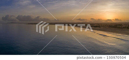 Praia de Chaves beach at sunset Praia de Chaves beach at sunset 130970504