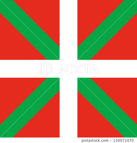 Basque Country - square flag Basque Country - square flag 130972870