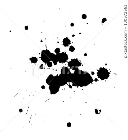 Splatter Paint Texture . Black Spray Blot of Ink. Place illustration Over any Object to Create Grungy Effect . hand drawn. Not AI, Vector Splatter Paint Texture . Black Spray Blot of Ink. Place illustration Over any Object to Create Grungy Effect . hand drawn. Not AI, Vector 130972963