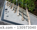 Bicycle parking space that makes effective use of land 130973040
