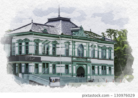 Watercolor style, National Crafts Museum, Kanazawa Kaikōsha, Kanazawa City, Ishikawa Prefecture 130976029