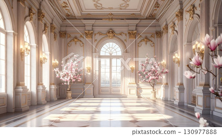 Church of the Holy Sepulchre entrance with gothic stone architecture and old doors 130977888