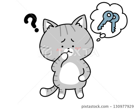 丟失鑰匙的貓 130977929