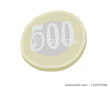 500日圓硬幣（無主線） 130979096