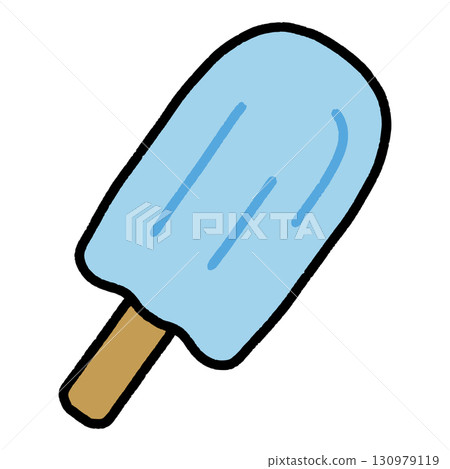 手繪冰棒棍，蘇打味 130979119