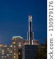 夜晚的神戶都市時尚建築 130979176