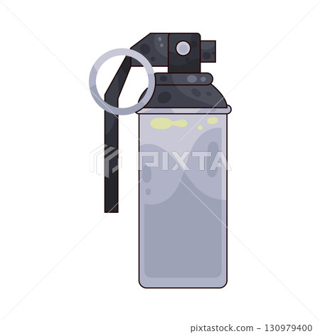 illustration of smoke grenade 130979400