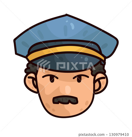 illustration of policeman illustration of policeman 130979410