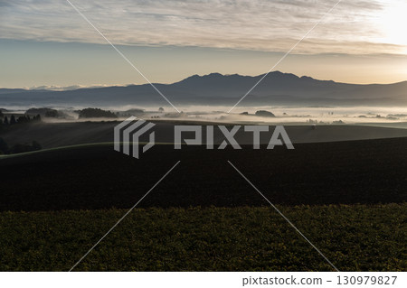 Morning glow Asahidake Morning glow Asahidake 130979827