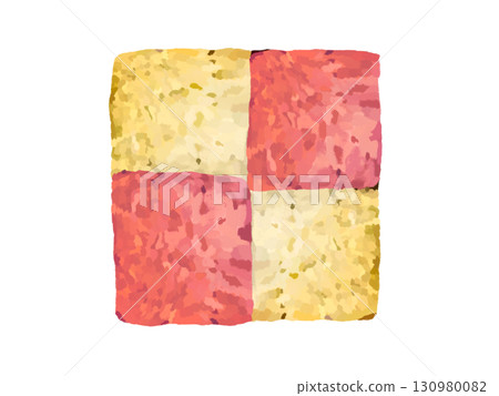 Icing Cookies (Checkered Pattern) Strawberry 130980082