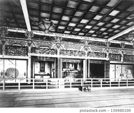 Prewar architecture, modern architecture, temple main hall Prewar architecture, modern architecture, temple main hall 130980100