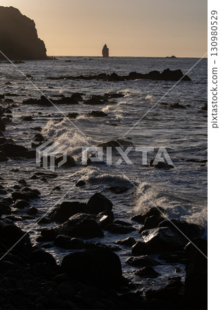 Cape Kamui at dusk 130980529