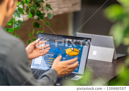 General affairs, accounting, clerical work, sales affairs, general affairs, management dashboard, table graph General affairs, accounting, clerical work, sales affairs, general affairs, management dashboard, table graph 130980587